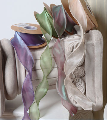 kaufen Handgefertigtes DIY-Material: Schwarzes Schleifenband und künstliches Seiden-Textur-Fischtail-Garn für die Verpackung von Frischblumensträußen Online-Herstellung