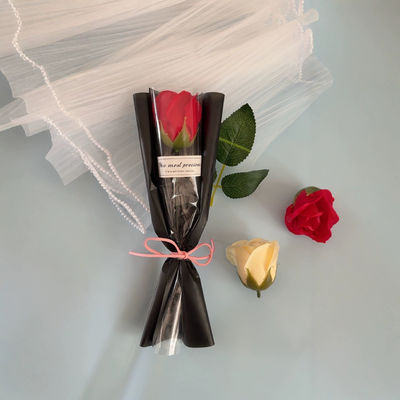 kaufen Neues Geschenk mit einer einzigen Rosenseife zum Lehrertag, zum Qixi Festival, zum Valentinstag und zum Frauentag. Online-Herstellung
