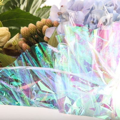 kaufen Floristen-Verpackungspapier, eisenfarbene Regenbogenfolie, wasserdicht, für Frischblumen, Geschenke und schöne Blumensträuße online manufacture