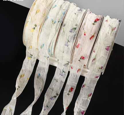 kaufen Qixi-Valentinstag-Straußverpackung, Frischblumen, Bänder und 3 cm/10 m Verpackung für den Gebrauch Online-Herstellung