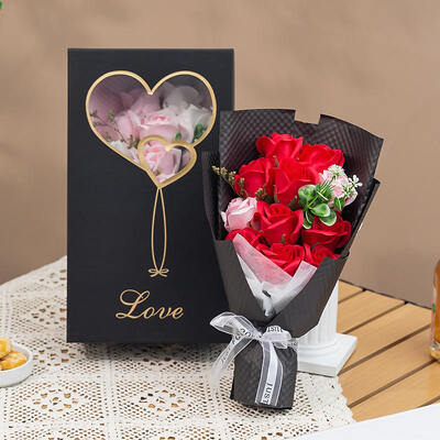 kaufen Handgefertigte Simulation Rosen Seife Blumenstrauß Modernes umweltfreundliches Valentinstagsgeschenk Muttertagsgeschenk Grenzüberschreitendes Großhandelsgeschenk Online-Herstellung