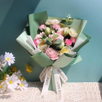 Ein guter Preis. Heißer Verkauf Mittelklasse Handgefertigter Rosen Seife Blumenstrauß Fertiges Geschenkstrauß zum Valentinstag Geburtstag Lehrertag Qixi Festival Geschenk Online