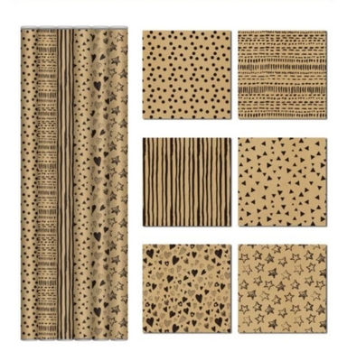 kaufen Verpackungs-Geschenk der Druckschrift-80gsm wickeln Papierrolle Matte Surface Finished ein online manufacture