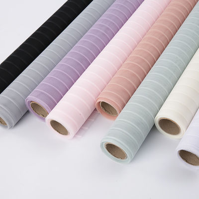 kaufen Floristen-Wrapping Packing Polyester-Streifen Deco Mesh Roll 70-80gsm Online-Herstellung