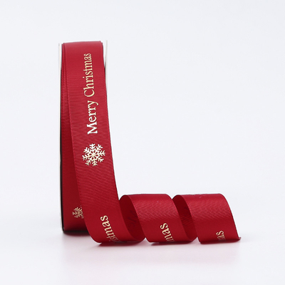 Ein guter Preis. Länge des Polyester-Weihnachtswindenband-40Y für die Geschenk-Verpackung Online