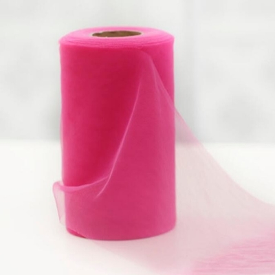kaufen Stempel-Muster-einfaches Polyester weiches Tulle Rolls 100 Yards Organza-Material- online manufacture