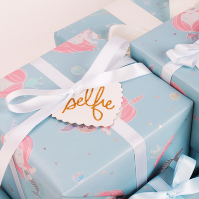 Ein guter Preis. kleines Geschenk-Packpapier der Meerjungfrau-85gsm Online