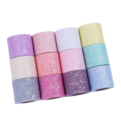 Ein guter Preis. Heißes gestempeltes Dots Tutu Tulle Roll-Polyester-Organza-Gewebe 100% 10gsm Online
