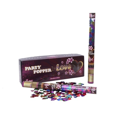 Ein guter Preis. Hochzeits-Konfetti-Popkornmaschinen metallische Folien-Partei Eco freundliche transparent Online