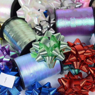 Ein guter Preis. Multi gefärbt imprägniern Windenband-Rolle für die Geschenk-Verpackung Online