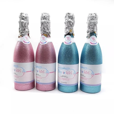 Ein guter Preis. komprimiertes Geschlecht des Großhandelsblaus und der rosa Luft Champagnerkonfettikanonentireur-Baby showe aufdecken Online