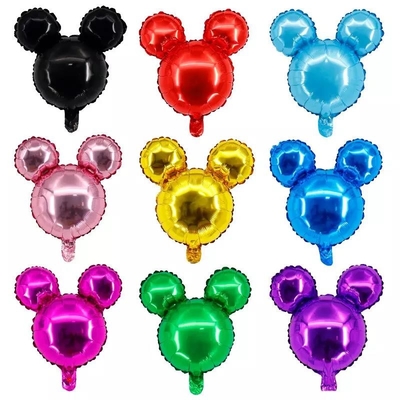 Ein guter Preis. 18 Zoll Minnie-Kopf-Karikatur-Mickey Mouse Foil Balloon Birthday-Partei-Dekoration Online