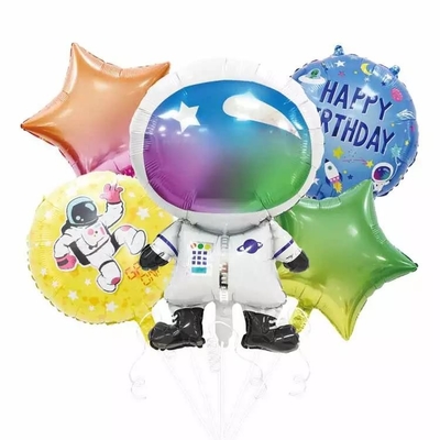 Ein guter Preis. Weltraum-Thema Rocket Astronaut Spaceman Foil Balloons stellte Globos für Dekoration ein Online
