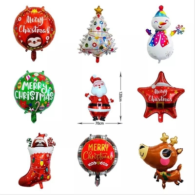 Ein guter Preis. Frohe Weihnacht-Folien-Ballon-Weihnachtsbaum-Form-Schneemann-Stern-Dekoration Wholesal Online