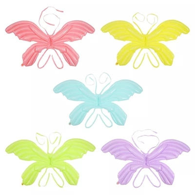 Ein guter Preis. Kinderspielwaren-tragbarer aufblasbarer Folien-Ballon-Schmetterling Wing Toy Wholesals-Neuzugang-Goldsilberne Macaron-Farbe120cm Online