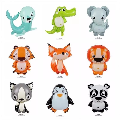 Ein guter Preis. Karikatur-Tier- Reihen-Ballon-See-Lion Fox Penguin Panda Marine-Lebens-Tierthema-Geburtstagsfeier-Dekoration Wholesal neues Online