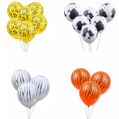 Ein guter Preis. 12 Zoll 2,8 Gramm dicker Latexballon mit fünf Gesichtern und Kuhdruck für Partys Online