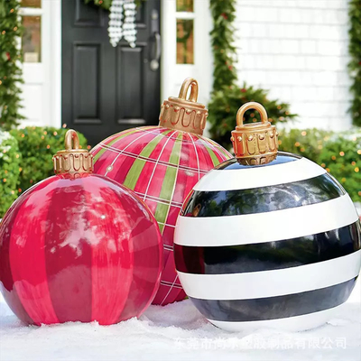 Ein guter Preis. Dekorations-Weihnachtsim freien aufblasbarer Ball führte leuchtenden Ballon für Hof Online