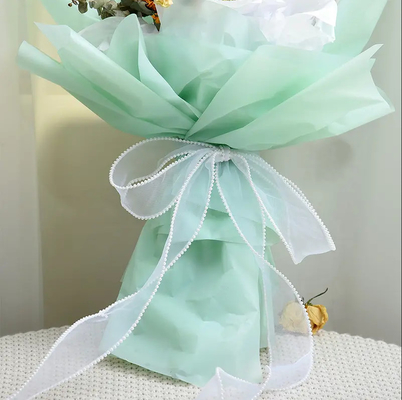 Guter Preis DIY-Zusatz-Organza-Geschenk-Verpackungs-Band für Blumen-Dekoration Online
