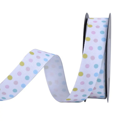 Ein guter Preis. Farbenfrohe Regenbogen Verpackung Geschenke Doppelgesicht Happy Birthday Satin Band Dekoration Druck Logo Online