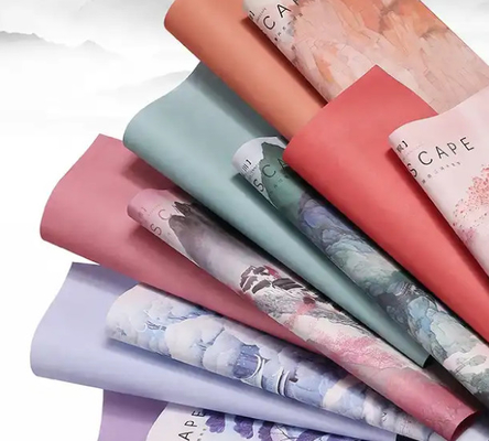 Ein guter Preis. Kunstpapier im chinesischen Stil, Blumenverpackungspapier, 85 g wasserdichtes, recyceltes Papier Online