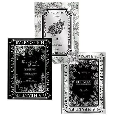 Ein guter Preis. Morgen nach dem Regen Oastoral Vintage Verpackungspapier Zeichnung Blumenkunstpapier Online