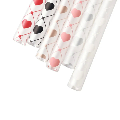 Guter Preis Nebelhafte OPP-Liebespur PE Wasserdichte Blumenverpackung Papier Gravurdruck Online