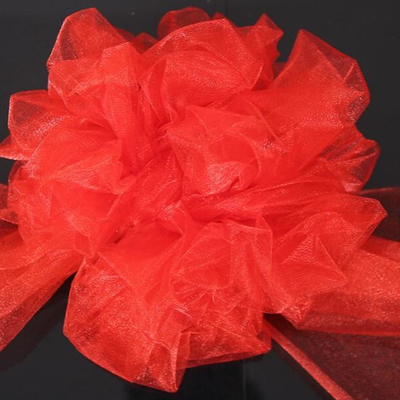 Ein guter Preis. Bow Organza Stoffrollen Handwasch- oder Trockenreinigungsanweisungen Online