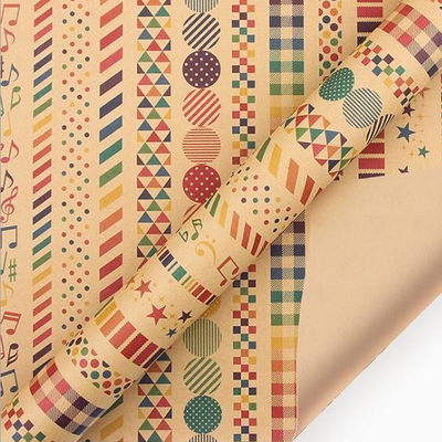 Ein guter Preis. Kraftpapier Geschenkfolie Papierrolle Tintenstrahldrucktechnologie Online