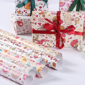 Ein guter Preis. Anpassungsfähige Geschenkverpackung Papierroll recycelbar und umweltfreundliche Verpackungslösung Online