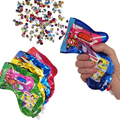 Ein guter Preis. Aufblasbare Spielzeugfeuerwerk Pistole Handgesteuerte Konfetti Popper Kanonen für Hochzeit Geburtstag Abschlussfeierlichkeiten Party-Versorgung Online