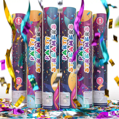 Ein guter Preis. Neue Design-Fabrik-Papierstreamer Konfetti-Party Popper Konfetti-Kanone Online