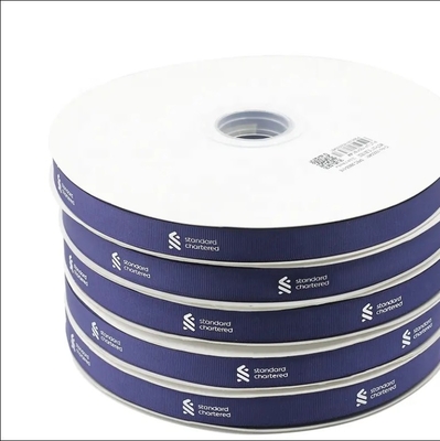 Ein guter Preis. Polyester Custom Logo Ribbon Roll Geschenkverpackung mit Luxus-Bändern für Geschenkverpackung Online