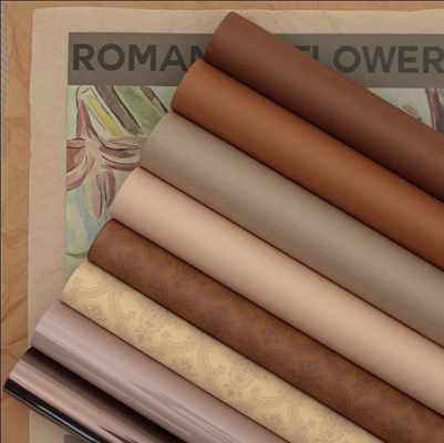 Guter Preis 58cm * 58cm angepasstes Maillard-Serie-Umpackpapier für Blumenhandwerker Online