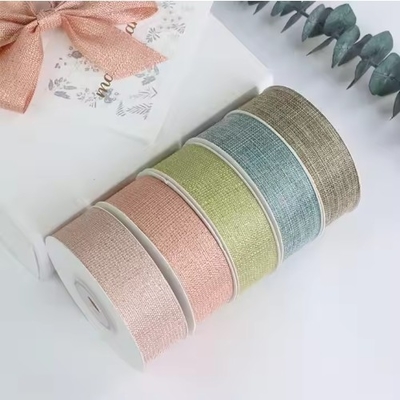 Ein guter Preis. Polyester Geschenk Verpackung Band Design Bambus Gelenk Doppelgesicht Gewebt Grosgrain für Handwerk Online