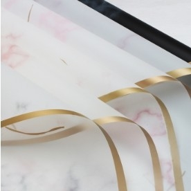 Ein guter Preis. Papier zur Verpackung von Marmorblüten mit goldener Kante Online