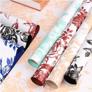 Ein guter Preis. Tanabata Story Rosenblumen Verpackungspapier Kraftpapier Bouquetpapier Handgefertigt Blumenladen Blumenkunstmaterialien Online