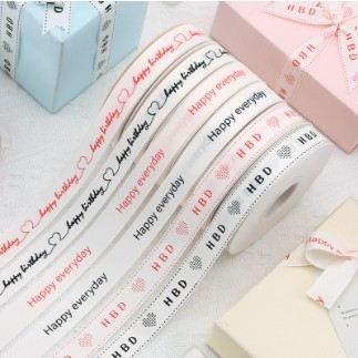 Ein guter Preis. Mehrfarbige Manchester Englische Blumen Verpackungsmaterialien Band für Kunden Anpassung DIY Geschenk und Kuchen Bindung Online