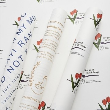 Ein guter Preis. Blütenpapier Material Blütenpapier Kunstpapier Ins Stil Dekoration Blumenladen Versorgung Geschenkbox Tulpenblumenpapier Online