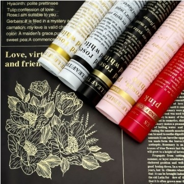 Ein guter Preis. Nosa-Papier Pflanzenblumenverpackungspapier wasserdicht koreanisches Papierblumenblumenverpackungspapiermaterialien Großhandel Online