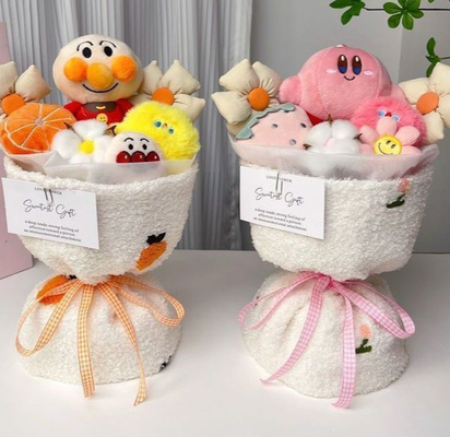 Ein guter Preis. Vielfalt der Puppen Schönes Plüssiges Spielzeug Blumengeschenk Blütenstrauß in auffälligen Farben Online