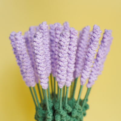 Ein guter Preis. Lavendel Bouquet Hochzeit Kunstblumen Hochwertige Blumen Dekoration Online