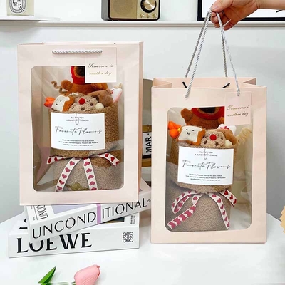 Ein guter Preis. 18x33cm Plüsch-Kapibara-Puppe Blumenstrauß Einzigartiges Geschenk für den Lehrertag Dekoration und kreative Geburtstag Online