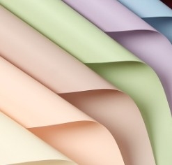 Ein guter Preis. Macaron, festfarbiges, wasserdichtes Blumenverpackungspapier Online