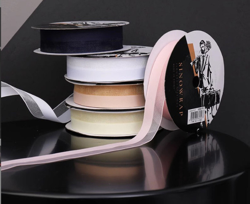 Ein guter Preis. Hersteller 4cm Rose Ribbon Hochzeit Ribbon Blumengutschmuck Verpackung Ribbon Weaving Großhandel Online