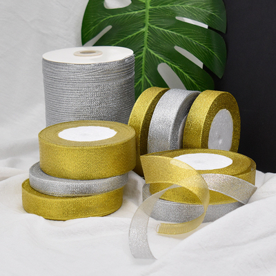 Ein guter Preis. Gold- und Silberzwiebeln mit Bogenverzierungszubehör, Weihnachtsdekoration, Gold- und Silberzwiebeln aus Gaze, grenzüberschreitend beliebter Bandbogen Online