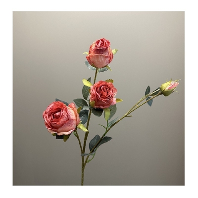 Ein guter Preis. Künstliche Blumen aus der Art von Retro-verkohlten Rosen, Hochzeitsschmuck Online