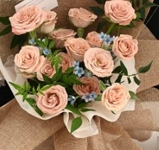 Ein guter Preis. Neue exquisite Farbe Leinenrolle Blumenverpackungspapier Online