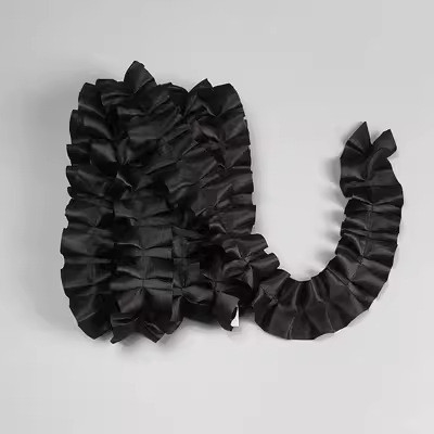 Ein guter Preis. Kuchenrock Kante kleine duftende Windblumenstrauß Verpackung frischer Blumenstrauß Verpackung weißer Rock Kante faltiges Band DIY Material Online