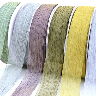 Ein guter Preis. 38 mm breite koreanische Plättchen Organza handgefertigt DIY Band Schmetterlingsbogen Haarklemmen Zubehör Großhandel Online